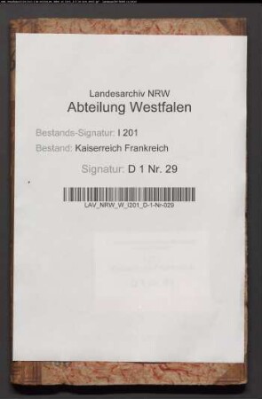 Register, in dem Gesetze und Dekrete mit Gesetzeskraft eingetragen werden.