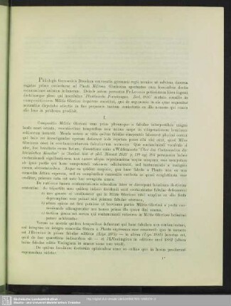 De compositione Militis Gloriosi commentatio