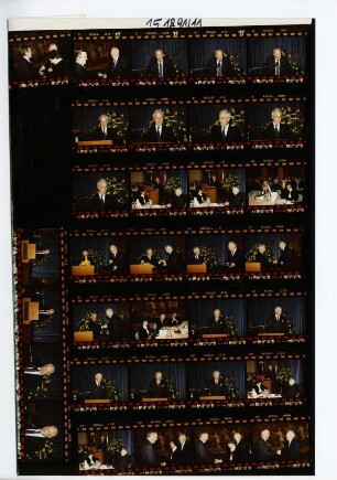 40jähriges Dienstjubiläum Hermann Becker (Vorstandsmitglied), Frankfurt am Main, 1991