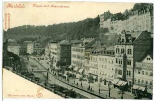 Karlsbad. Kreuzstraße und Kaiserstraße