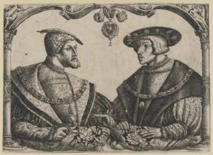 Doppelbildnis des Kaisers Karl V. und seines Bruders Ferdinand I.