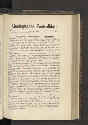 15. Juni 1910. No. 8.