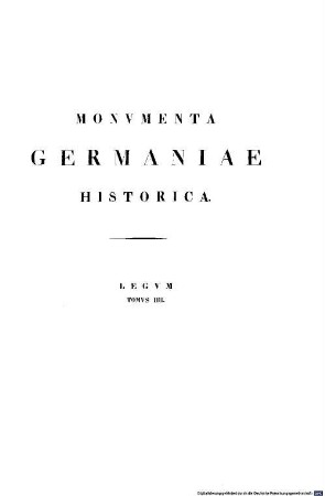 Monumenta Germaniae Historica : inde ab anno Christi quingentesimo usque ad annum millesimum et quingentesimum, 4