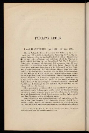 320-401, Facultas Artium
