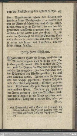 Sechzehnter Abschnitt