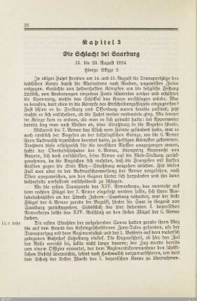 Kapitel 3 - Die Schlacht bei Saarburg