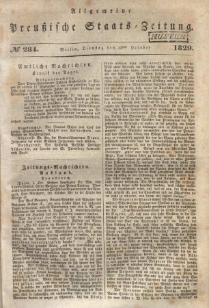 Allgemeine preußische Staats-Zeitung