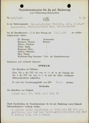 Völkel, Rainer, Dr. med
