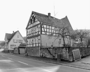 Fachwerkwohnhaus; Büdingen, Mühltorstraße 35