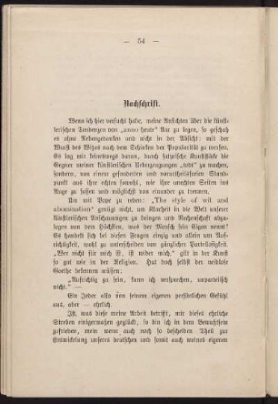 Nachschrift.