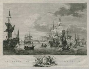 De reede van Batavia