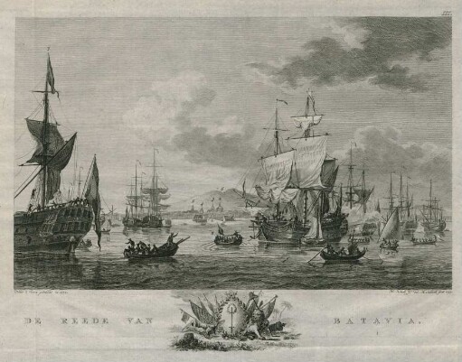 De reede van Batavia