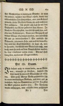 Der 151. Traum. - Der 157. Traum.