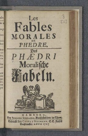 Les Fables Morales De Phedre