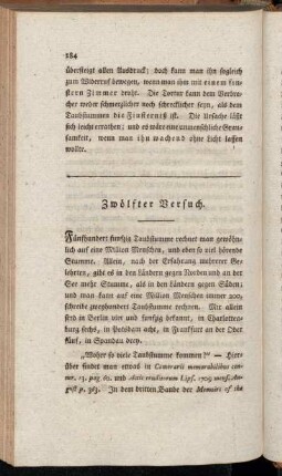 Zwölfter Versuch.