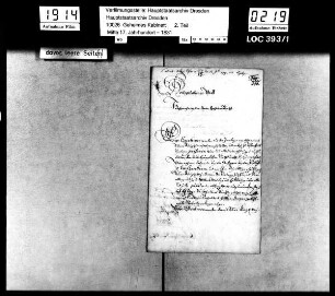 Geheime Konsilium, Bestellung der Obersten Kanzler und wirklichen Geheimen Räte, Bd. 2