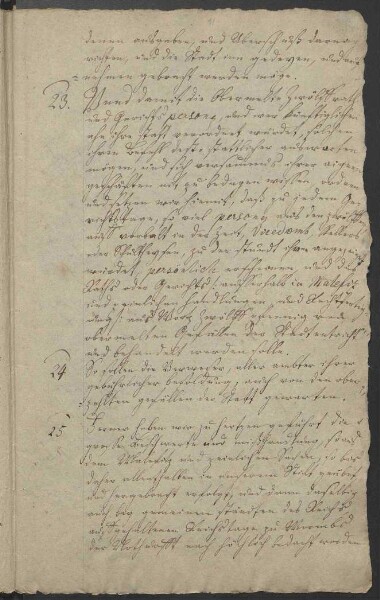 Abschrift (18. Jhd.) der von Erzbischof Albrecht von Mainz am 17. November 1526 für die Stadt Aschaffenburg erlassenen Ordnung nebst 19 zusätzlichen Eidesformeln, unter anderem für verschiedene Beamte und für Hebammen