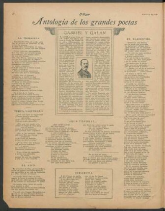 Antología de los grandes poetas