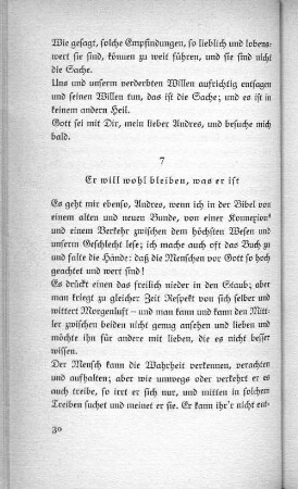 7. Er will wohl bleiben, was er ist