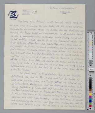 Brief an Richard Dehmel