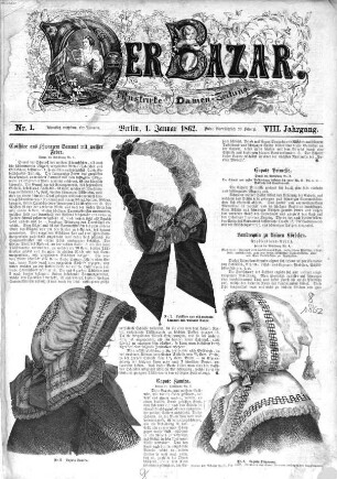 Der Bazar : illustrirte Damen-Zeitung. 8. 1862