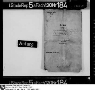 Die von Johannes Faes, Pastor an der St. Wilhadi-Kirche in Stade, verfasste und zur Zensur überreichte Schrift "Apologeta incoenatus leniter castigatus" und nachfolgende Streitigkeiten