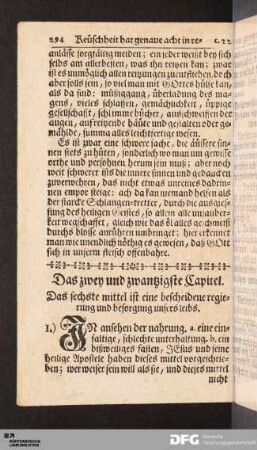 Das zwey und zwantzigste Capitel.