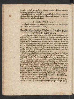 Liber Poeticus.