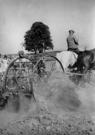 Schleuderradroder mit Fangkorb