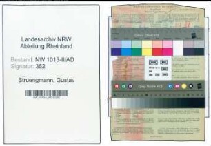 Entnazifizierung Gustav Struengmann , geb. 08.01.1894 ()
