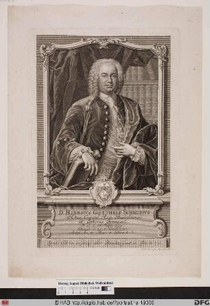 Bildnis Heinrich Gotthelf Schmidt