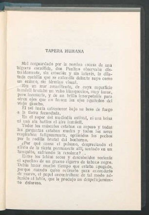 Tapera Humana
