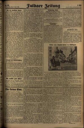 Zweite Ausgabe vom Donnerstag, den 05. Juni 1930.