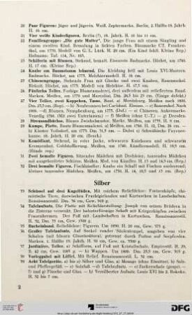 Silber (Nr. 33-39)