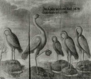 Das Königs wachsamer Rath helt die Unterthanen in sicher ruhe