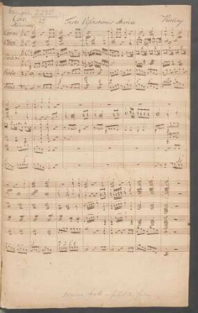 Meine Seele erhebet den Herren; V (2), Coro, orch