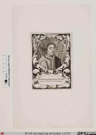 Bildnis Johann Tetzel (I)