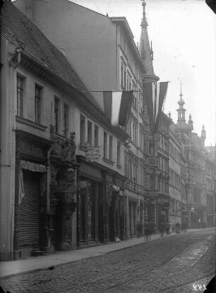 Blick durch Leipziger Straße nach Norden