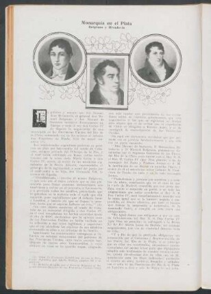Monarquía en el Plata - Belgrano y Rivadavia