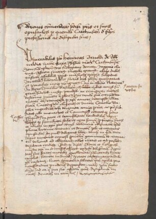 Brevis commendatio