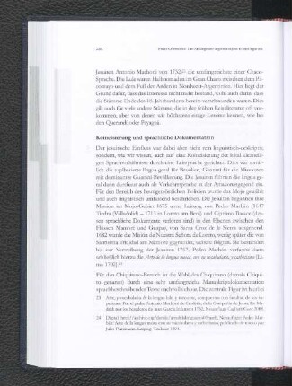 Koineisierung und sprachliche Dokumentation.
