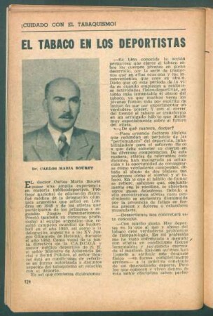 El tabaco en los deportistas : ¡Cuidado con el tabaquismo!