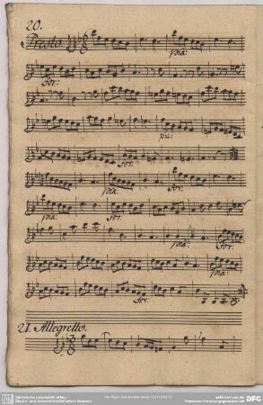 21. Allegretto, B-Dur