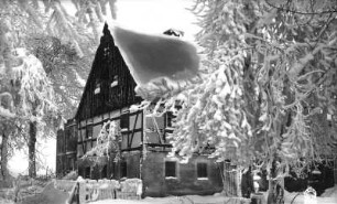 Schellerhau (Altenberg-Schellerhau). Wohnhaus (Familie Rotter). Eckansicht
