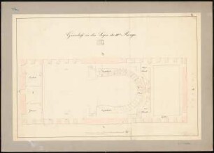 Königliche Oper (auch: Staatsoper unter den Linden, Lindenoper), Berlin Umbau: Grundriss der Logen im 3. Rang