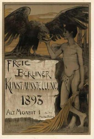 Plakat: Freie Berliner Kunstausstellung 1893