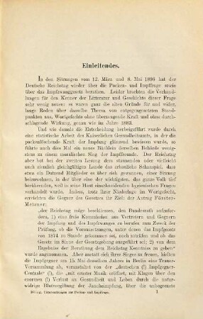 Neue Untersuchungen zur Pocken- u. Impf-Frage v. Dr. med. H[einrich] Böing, Arzt in Berlin