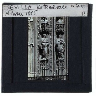 Sevilla, Kathedrale : Detailansicht Hauptportal