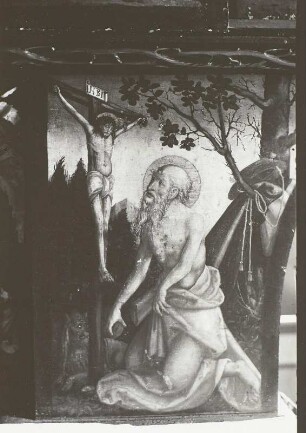 Rechtes Feld: Heiliger Hieronymus