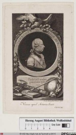 Bildnis Joseph II., römisch-deutscher Kaiser (reg. 1765(80)-90)